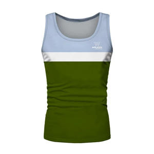 Débardeur personnalisé pour hommes Plus Stringer tricoté de haute qualité Impression 3D de couleur unie Broderie Décoration XL Musculation Gym Utilisation - Product Image 5