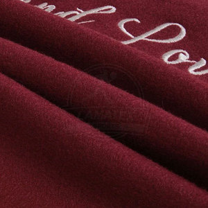 Custom Varsity Winter <b>Jacket</b> with Leather Sleeves Stand Collar Hooded Design Embroidery Option Front Logo High Quality - Product Image 5