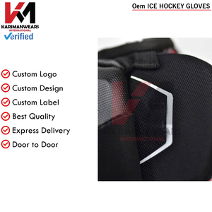 Fournisseur OEM de gants de hockey sur glace Couleurs et logo personnalisés Expédition rapide Prêt à expédier Gants OEM de hockey sur glace Qualité professionnelle - Product Image 2
