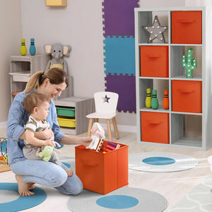 Boîtes de rangement en tissu multicolore-durables et élégantes-fabriquées au Vietnam - Product Image 1