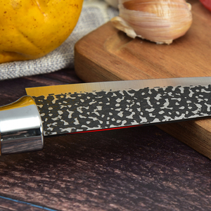 Cuchillo de chef de cocina de 6 pulgadas al por mayor con hoja de acero inoxidable y mango ergonómico para cortar carne, frutas y verduras - Product Image 4