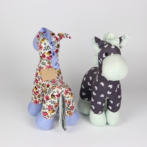 30cm - 51cm Unisex Toys & <b>Hobbies</b> Various Colors Cotton Floral Fabric <b>Horse</b> (Size L) Stuffed Animal Toys - Product Image 3
