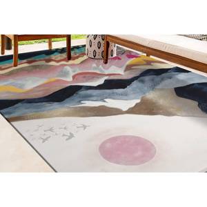 Abstract Mountain Printed <b>Rug</b> - Modern, Decorative, Wall Hanging, Gift,Nonwoven Soft <b>Rug</b> - Product Image 4