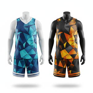 Uniforme de Baloncesto Sublimado Profesional 2026 |   Colores y Nombres de Equipo Personalizados |   Suministro al por Mayor a Granel - Product Image 1