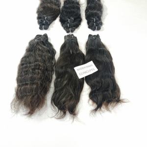 Extensions de cheveux humains indiens 100% vierges bruts, double trame, cuticules alignées, naturellement ondulées, Deep Wave, lots lâches - Product Image 6