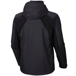 Veste coupe-vent pull-over à col montant pour hommes avec poches latérales à fermeture éclair Style de rue pour l'hiver Vente en gros personnalisée - Product Image 6