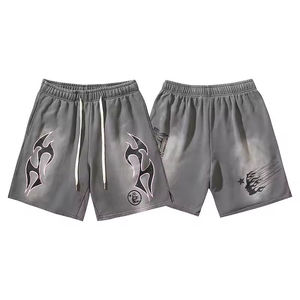 Nuevos Shorts de Verano para Hombre al por Mayor 2024, Cintura Elástica Cómoda, Estilo Urbano, Color Sólido, Personalizables - Product Image 5