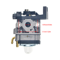 Carburateur Gx25 4 temps pour Honda Gx25 Gx25n Gx25nt Remplacer le moteur 139F 16100-Z0H-825 16100-Z0H-053 Carburateur coupe-herbe
