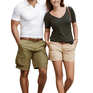 กางเกงคาร์โก้ผู้ชายกางเกงยุทธวิธีผ้ายืดแบบหลายกระเป๋าทรงตรงมีหลายช่องสไตล์ลำลองผ้าทอลายทแยงผ้าคอตตอน100 - Product Image 1