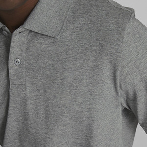 Polo à coupe décontractée pour hommes, OEM ODM, à manches courtes, nouveau haut non-tissé régulier, chemise surdimensionnée, tricoté au Pakistan - Product Image 6