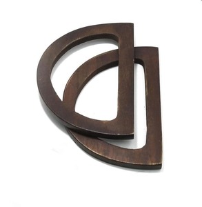 Nolvo World Wholesale Bag Frame Hanger Type Bamboo Handle for Handmade <b>Handbag</b> DIY Tote Bag Handle Making - Product Image 3