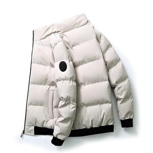 เสื้อแจ็คเก็ตพัฟเฟอร์ผู้ชายคุณภาพพรีเมียม แบบซิป ผ้ากันน้ำ บุผ้าฝ้ายอย่างดี  แบบมีฮู้ด  ใส่ได้สองด้าน  กันลม  สำหรับฤดูหนาว - Product Image 2