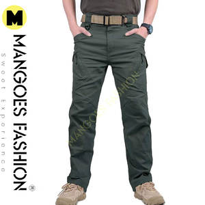 Pantalones Tácticos de Corduroy de Algodón con Cordón, Elegantes, Multibolsillos, Transpirables, de Pierna Ancha, Resistentes al Desgaste, Antiarrugas, Duraderos para Invierno - Product Image 5