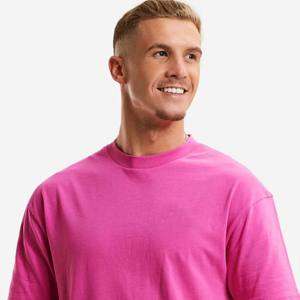 เสื้อยืดคอกลมผ้าฝ้ายคุณภาพสูงสำหรับผู้ชายเนื้อผ้านุ่มและระบายอากาศได้ดีเพื่อความสบายสูงสุด - Product Image 3