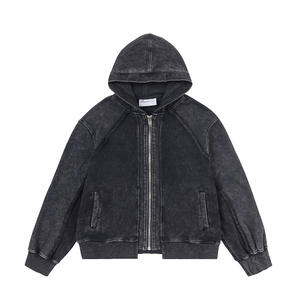 เสื้อโค้ทมีฮู้ดลายพรางของผู้ชายเสื้อสเวตเตอร์ขนเฟอร์ปักลายพรางซักได้เสื้อสเวตเตอร์ฤดูหนาวสไตล์อเมริกันสตรีท - Product Image 1