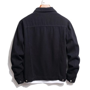 <b>Men</b> <b>Jean</b> Jacket OEM Wholesale Stylish Casual Cotton Denim Jacket Custom Design <b>for</b> <b>Men</b> - Product Image 4