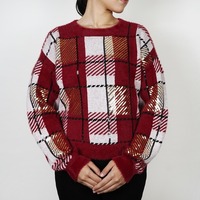 Nuevo Diseño de Suéter Cárdigan Largo de Lana 100% Tejida a Mano para Mujer, Estilo Vintage, con Características Antiarrugas y Antiretracción para Invierno