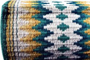 Western Show Horse Saddle Blanket Diseño de Nueva Zelanda Manta de sillín de lana hecha a mano Top Wool Saddle Pad Size - Product Image 2