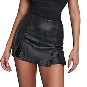 กระโปรงหนังแท้ระบายอากาศได้ดี รุ่นมินิสเกิร์ตสำหรับผู้หญิง ผ้าคุณภาพดี ดีไซน์ทันสมัย เหมาะสำหรับใส่ไปงานปาร์ตี้ - Product Image 6