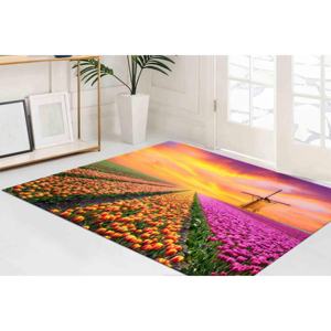 Tapis imprimé paysage - Design moderne pour bureau, entrée ou salle de bain, tapis doux non tissé - Product Image 1