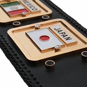 Cinturón de título conmemorativo de campeonato de desgaste auténtico NWA, cinturones de lucha con piedras multicolores, cinturón de Título personalizado de alta calidad - Product Image 4