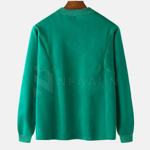 Vente chaude Sweats Coton Mélangé Qualité Premium Hommes Sweats Slim Fit Coton Polyester Fait Sweatshirts - Product Image 2