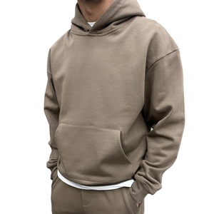 Sweat-shirt à capuche imprimé personnalisé unisexe surdimensionné 100% coton Vente en gros Fournisseur de sweat à capuche vierge uni - Product Image 2