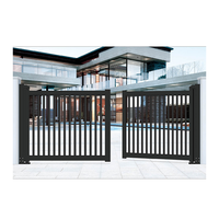 Conception Antique de portes découpées au Laser/porte d'entrée en fer forgé/portes d'entraînement en aluminium