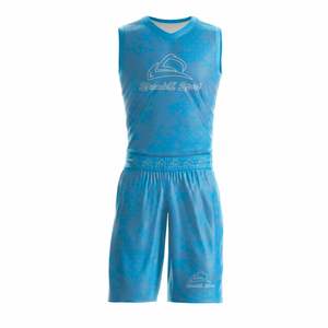 Camisetas de baloncesto reversibles personalizadas para hombres de alta calidad transpirable de talla grande impresa para la temporada de verano - Product Image 3