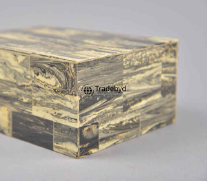 Caja de Resina y MDF de Primera Calidad con Diseño Grabado para Almacenamiento Elegante y Regalos Decorativos de Tradebyd - Product Image 6