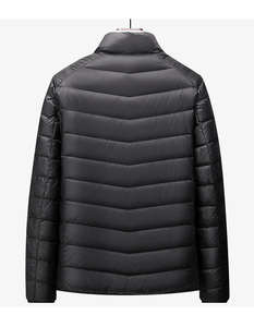 Venta al por mayor de ropa de invierno de los hombres abrigos de ropa de burbujas fabricante personalizado Puffer chaqueta de burbujas para los hombres - Product Image 2