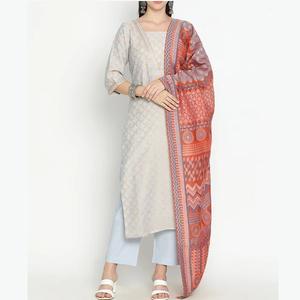 Bordado de estampado elegante de calidad Premium, ropa paquistaní, traje cosido listo para usar, traje étnico Formal Punjabi, trajes de punto - Product Image 1