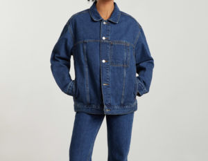 Chaquetas Vaqueras para Hombre de Invierno, del Mejor Fabricante, Color Sólido, Servicio OEM Personalizado, Último Estilo, Chaquetas Vaqueras Lisas Teñidas - Product Image 3