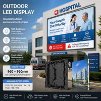Pantalla LED para Exteriores TOPvision, Pantalla de Video de Alta Resolución, Resistente al Agua IP65, para Grandes Proyectos Comerciales y Agencias