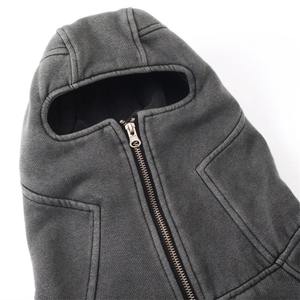Sudadera con Capucha Balaclava al por Mayor, Sudadera con Capucha Personalizada de Estilo Urbano, Sudadera de Felpa de Algodón OEM para Hombre, Mujer, Unisex, Proveedor de Moda - Product Image 3