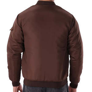 Veste bomber pour homme, personnalisée OEM, imperméable, fermeture éclair sur le devant, logo, haute qualité, coupe-vent, séchage rapide, respirante, pour l'extérieur - Product Image 5