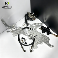 Kit de frein à pied KOTORQ pour Surron Light Bee X, étrier double pour Surron Ultra Bee, conversion de frein arrière, pièces de mise à niveau CNC pour E-Moto