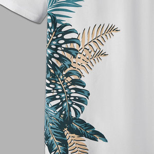 OEM Custom <b>Men</b> Terry Fabric Summer Two-Piece Sporty <b>Short</b> Sleeve <b>Set</b> with Quick Dry Cotton <b>T</b>-<b>Shirt</b> <b>and</b> <b>Shorts</b> - Product Image 3