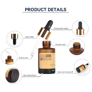 Tùy Chỉnh Mỹ Phẩm 30Ml 100Ml 20Ml Tinh Dầu <span class=keywords><strong>Container</strong></span> Phụ Nữ Chăm Sóc Mỹ Phẩm Bao Bì Chai Với Đầu Nhỏ Giọt - Product Image 3