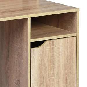 Escritorio para computadora multifuncional Well Home marrón de 90x50x105 cm - Product Image 6