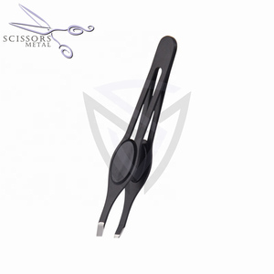 Pince à épiler en acier inoxydable de qualité pour le toilettage des sourcils Pince à épiler pour la coupe des sourcils Marque privée fabriquée en usine - Product Image 3