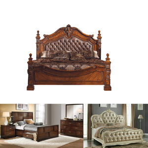 King <b>bed</b> <b>double</b> modern <b>bed</b> room furniture bedroom set wooden <b>bed</b> furniture for sale Direct Manufacture Indonesia Furniture - Product Image 6