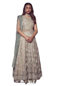 Trajes DE BODA 2025 Vestidos paquistaníes de diseñadores paquistaníes Colección de gasa Trajes de 3 piezas Vestido de fiesta más vendido - Product Image 5