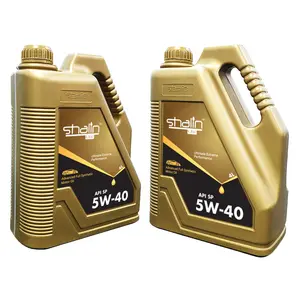 Shalin SAE 5w40 SP Cheap Automotive 5w40 Motor Oil OEM Fully Synthetic 5w40 Engine Oil in Barrels