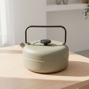 Théière en fonte à double paroi de bonne qualité 3009436-1.2, 1200 ml, style japonais, en acier inoxydable Passoire en maille, finition de luxe pour articles spéciaux - Product Image 2