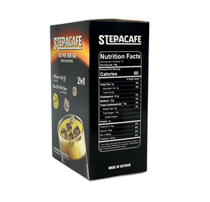 สเตปป้าคาเฟ่ผงกาแฟสำเร็จรูป2-in-1รสชาติถั่วช็อคโกแลตเย็นสีดำหวานแรงกลิ่นหอมกาแฟฮาลาล - Product Image 4
