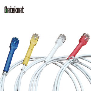 Geteknet 8P8C Jumper Patchcord mèo 6 LSZH mạng đồng <span class=keywords><strong>Ethernet</strong></span> FTP UTP RJ45 mỏng 1ft 10cm 1mtr Dây Cáp Thông tin liên lạc cao - Product Image 2