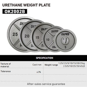 Großhandel Hochwertige Hantelscheiben aus Gusseisen mit Eigenem Logo für Fitness und Gewichtheben im Fitnessstudio - Product Image 3