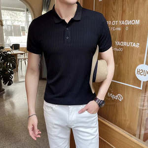 Camiseta Polo de Manga Corta para Hombre Estilo Clásico con Cuello de Punto - Product Image 2