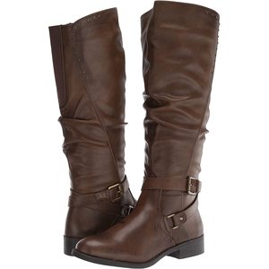 Stivali da equitazione Liona da donna White Mountain, marroni, taglia 7M - Product Image 3